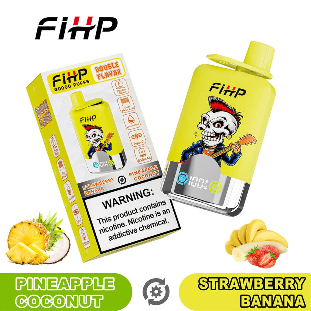 fihp 40000 deux saveurs pineapple coconut strawberry banana