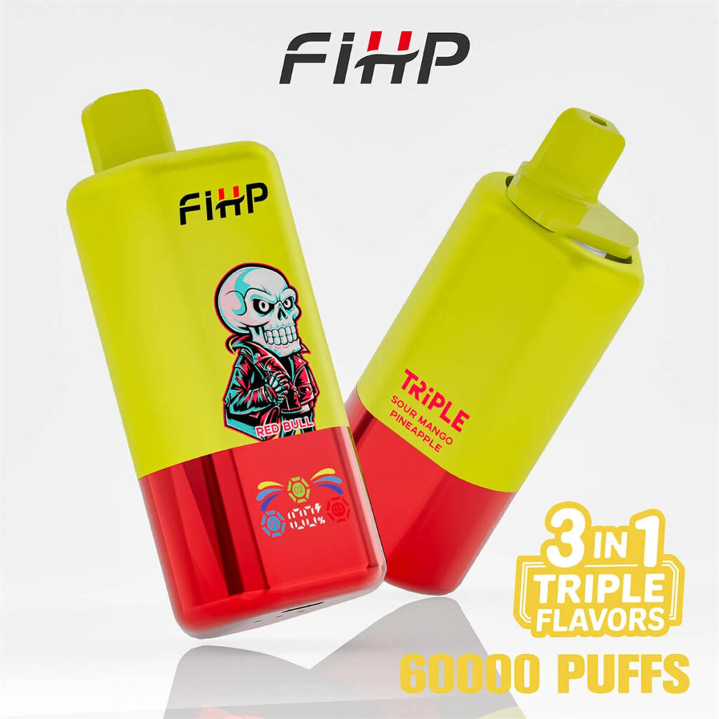 fihp 60000 3in1 strawberry kiwi sour mango pineapple red bull