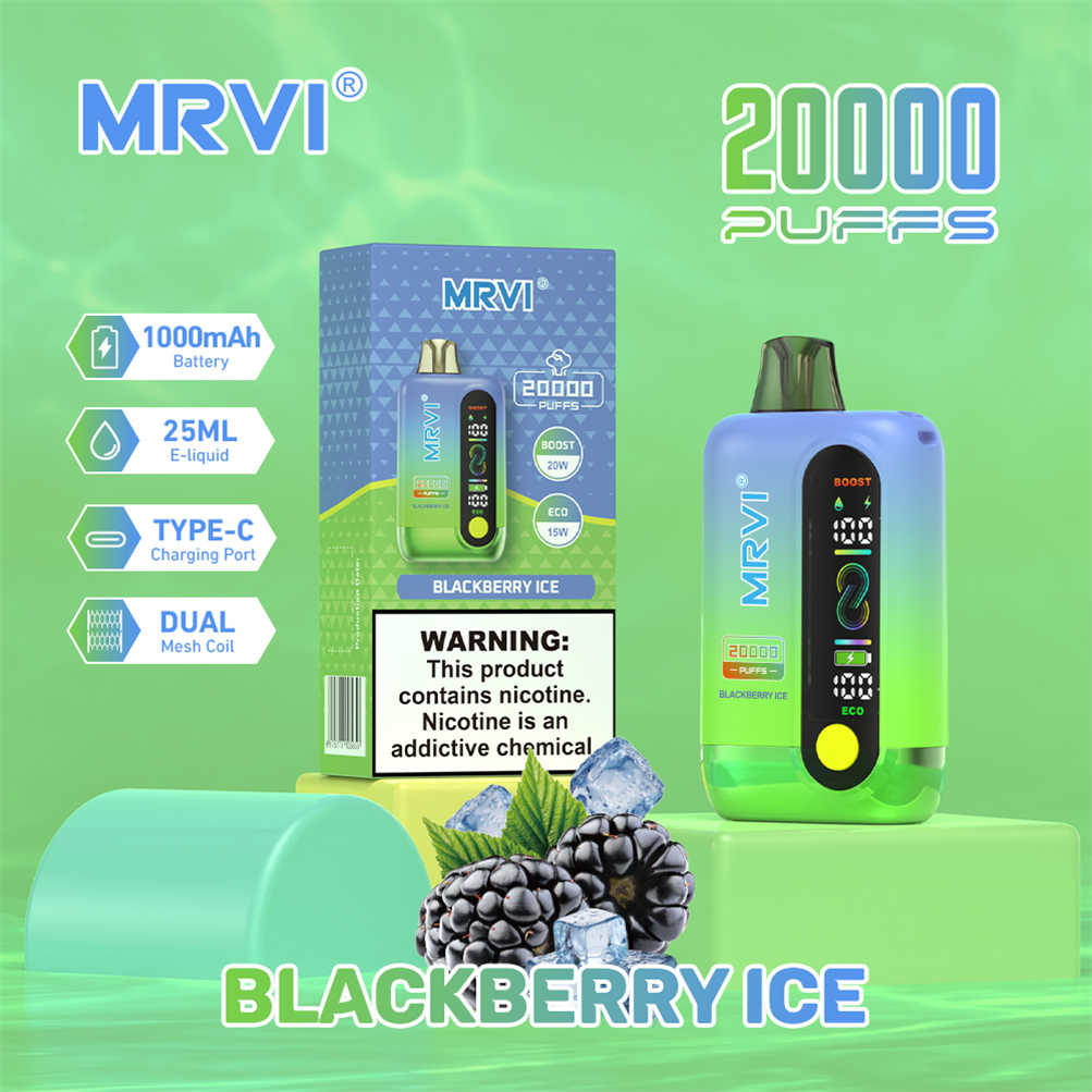 mrvi 20000 blackberry ice E-Liquid in der Originalverpackung mrvi 20000 blackberry ice E-Liquid in der Originalverpackung