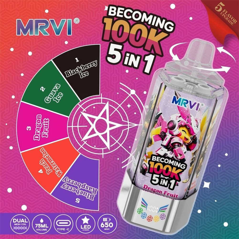 mrvi becoming 100k blueberry raspberry blackberry ice Mrvi Becoming 100K Blueberry Raspberry + Blackberry Ice + Guava Ice + Dragon Fruit + Peach Watermelon