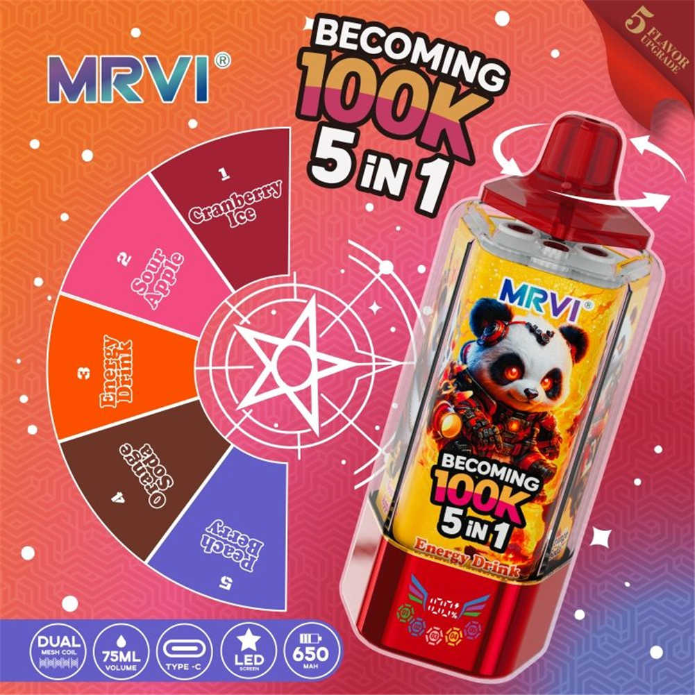 mrvi becoming 100k peach berry cranberry ice Mrvi Becoming 100K Peach Berry + Cranberry Ice + Sour Apple + Energy Drink + Orange Soda