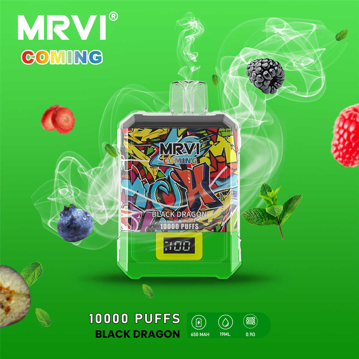 mrvi coming 10000 black dragon