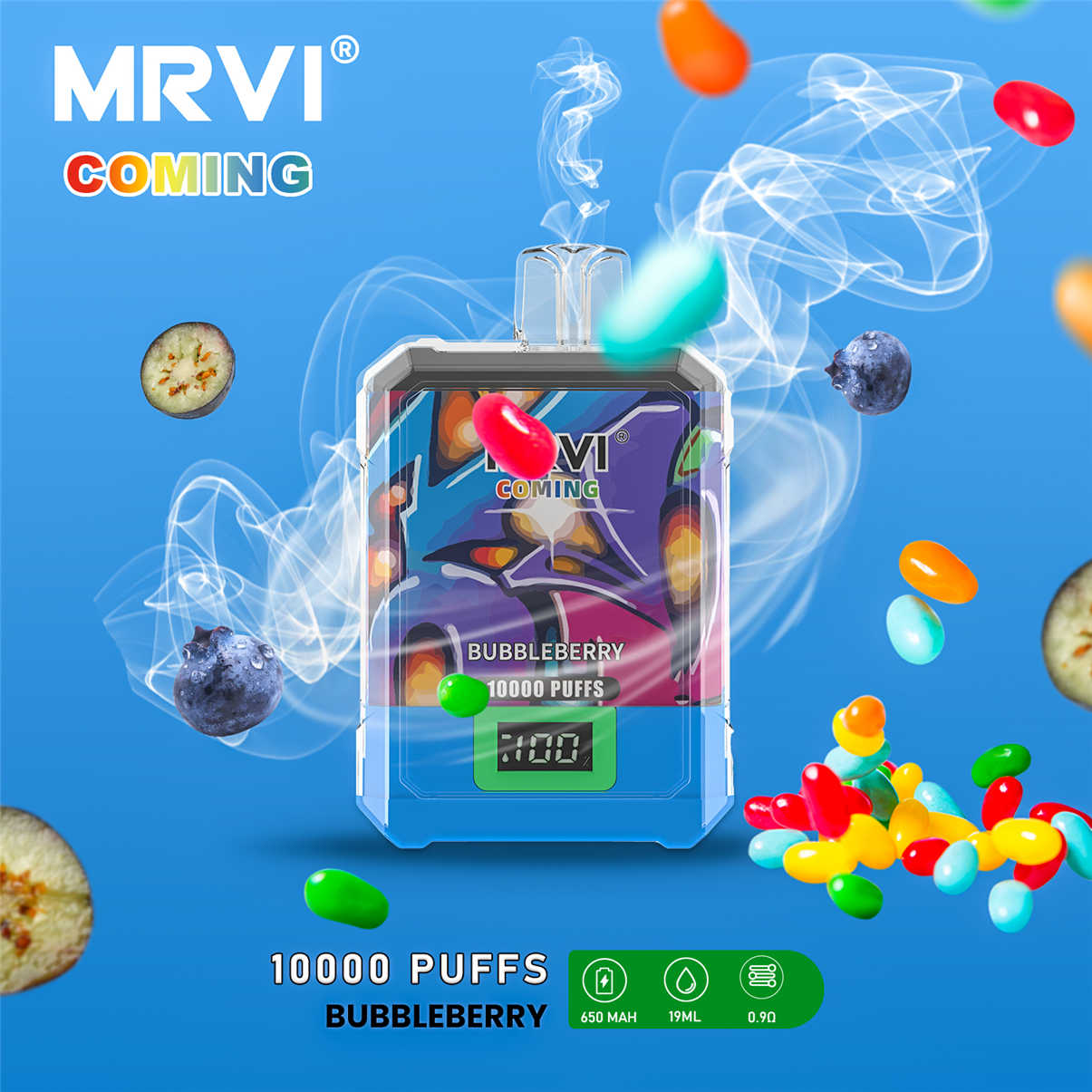 mrvi coming 10000 bubble berry