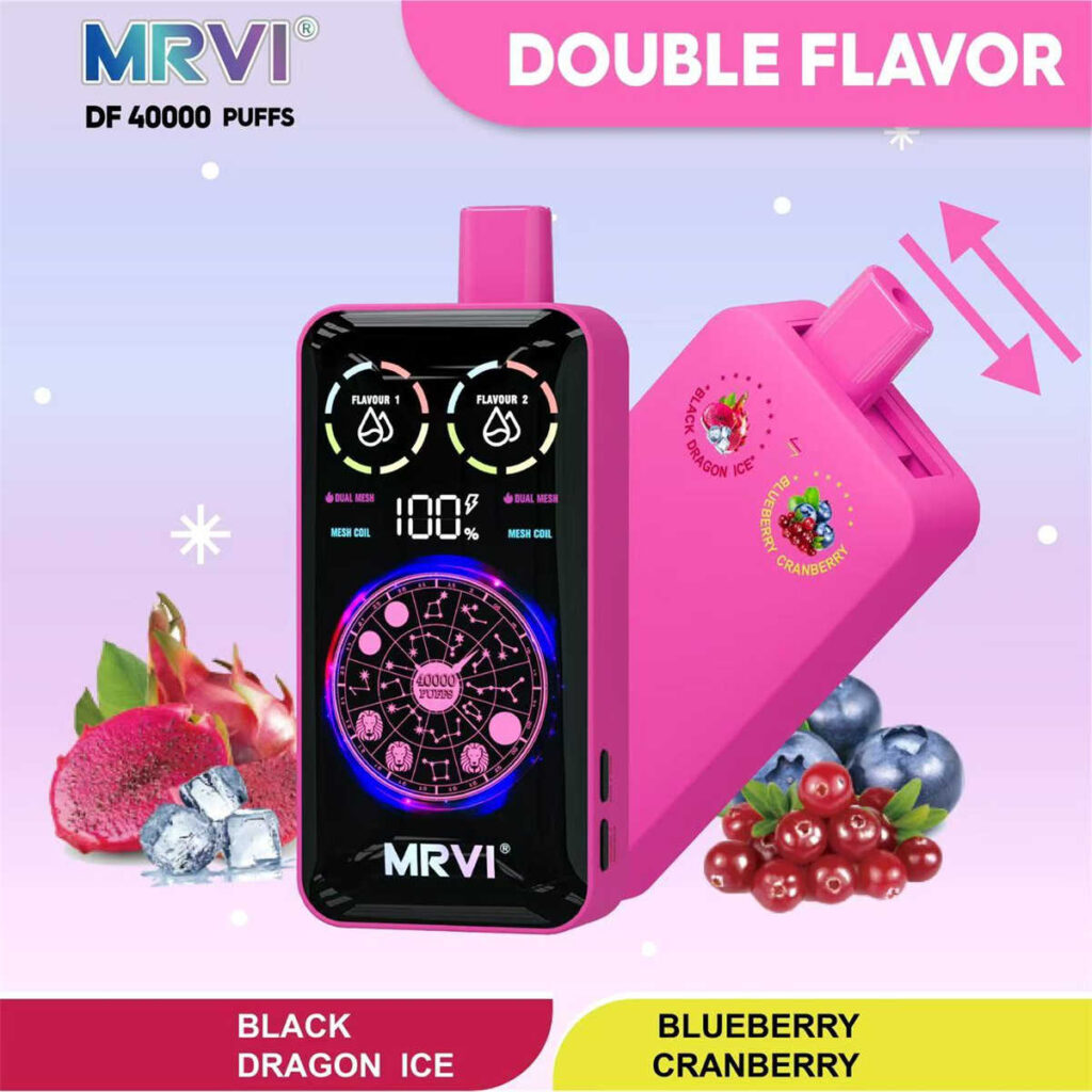 mrvi df 40000 black dragon ice Heidelbeere-Cranberry MRVI DF 40000, Black Dragon Ice und Blueberry Cranberry
