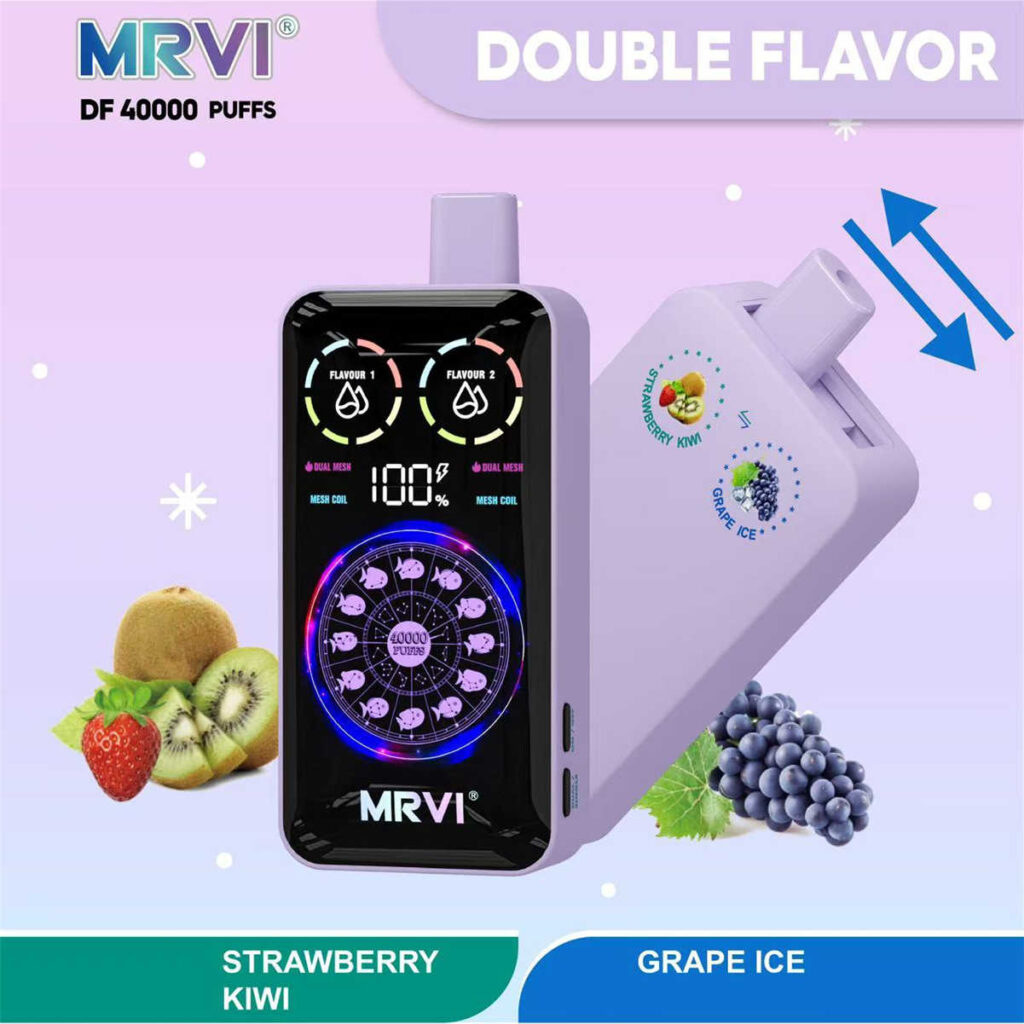mrvi df 40000 strawberry kiwi grape ice MRVI DF 40000, Strawberry Kiwi und Grape Ice