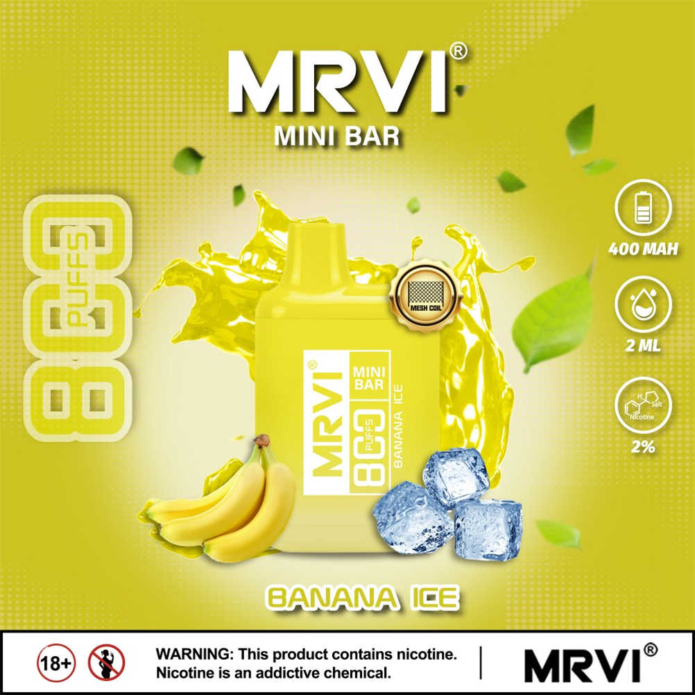 mrvi mini bar 800 banana ice
