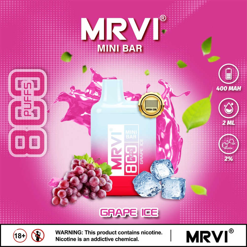 mrvi mini bar 800 grape ice