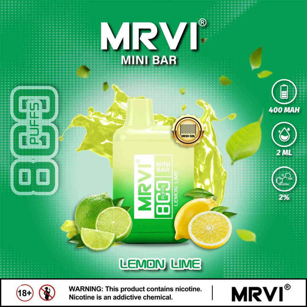 mrvi mini bar 800 lemon lime