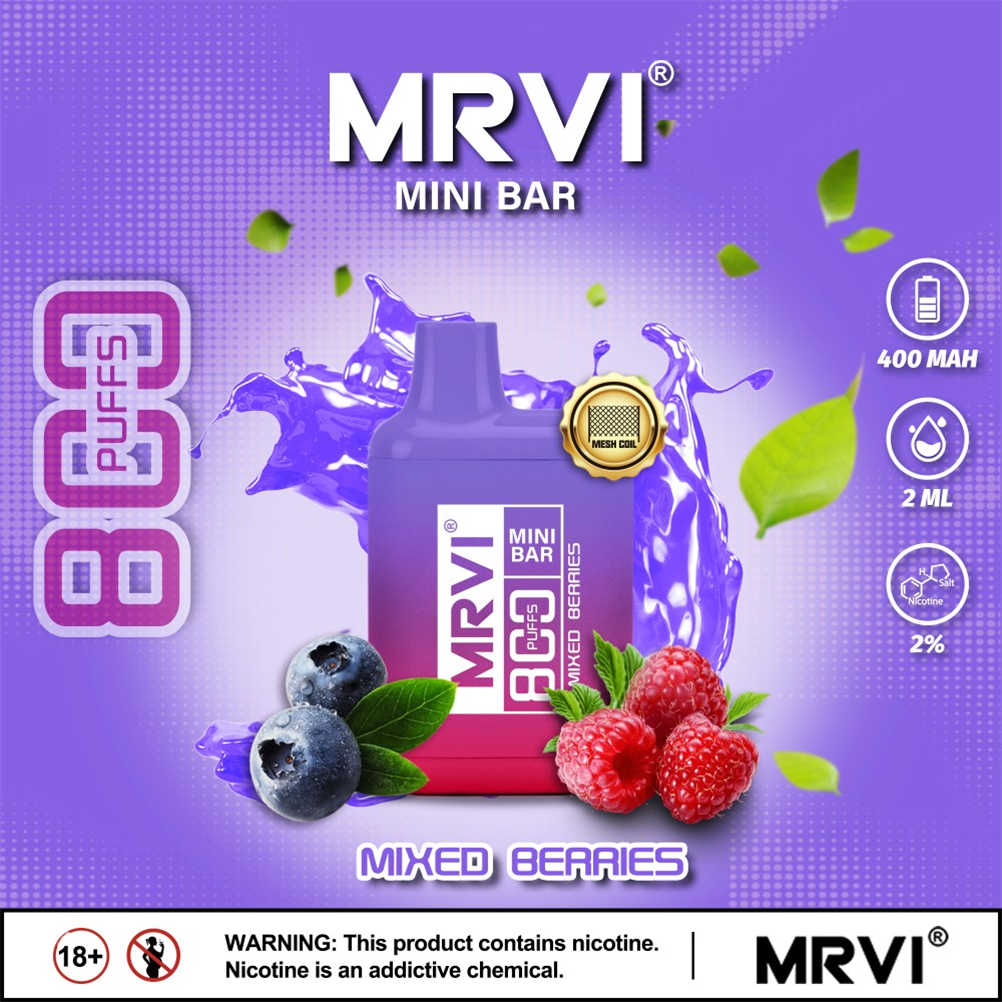 mrvi mini bar 800 mixed berries