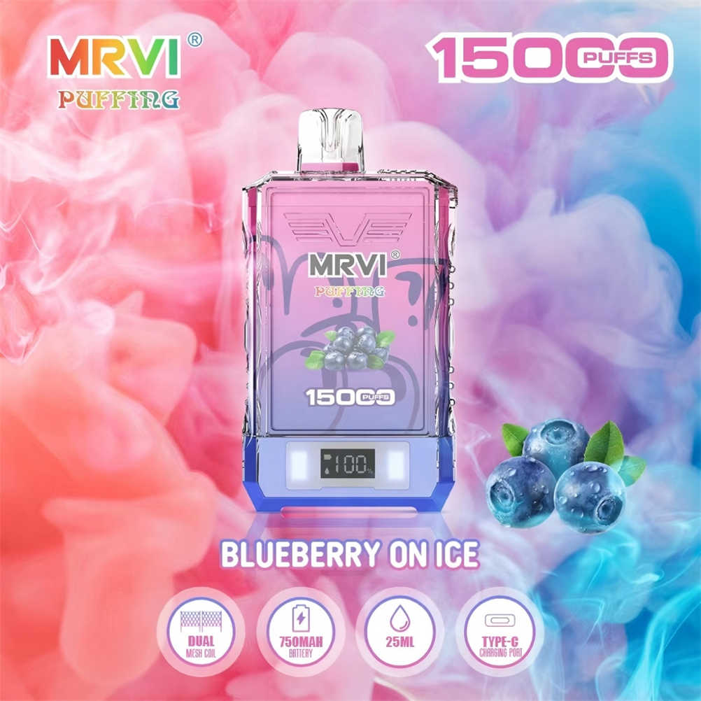 mrvi puffing 15k blueberry on ice