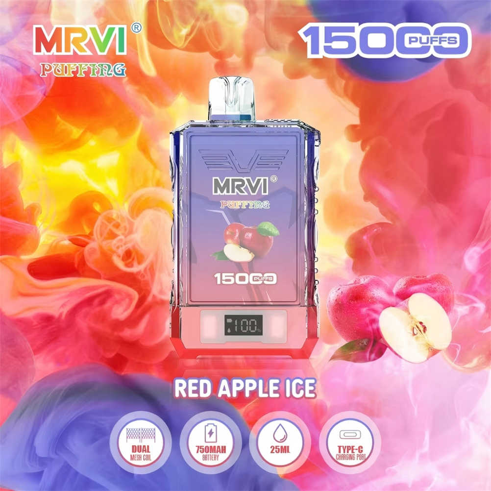 mrvi puffing 15k red apple ice mrvi puffing 15k red apple ice