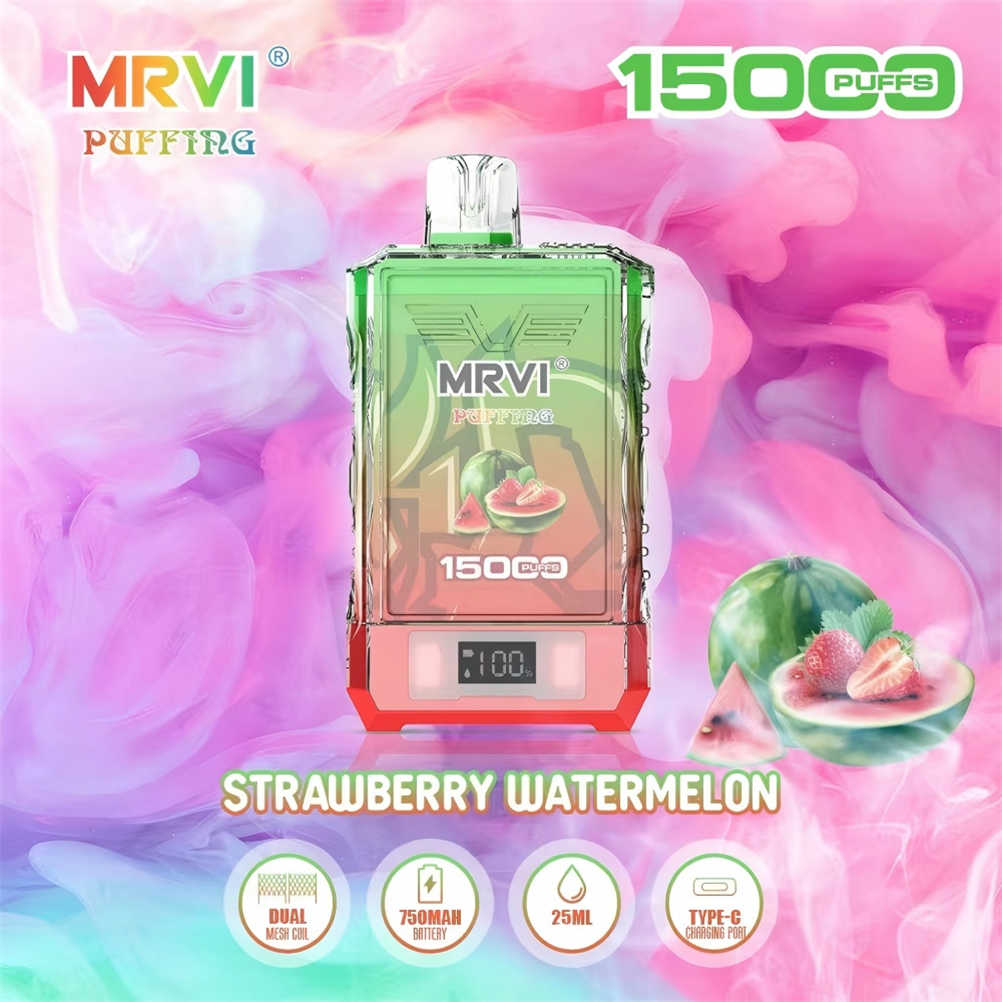 mrvi puffing 15k strawberry watermelon