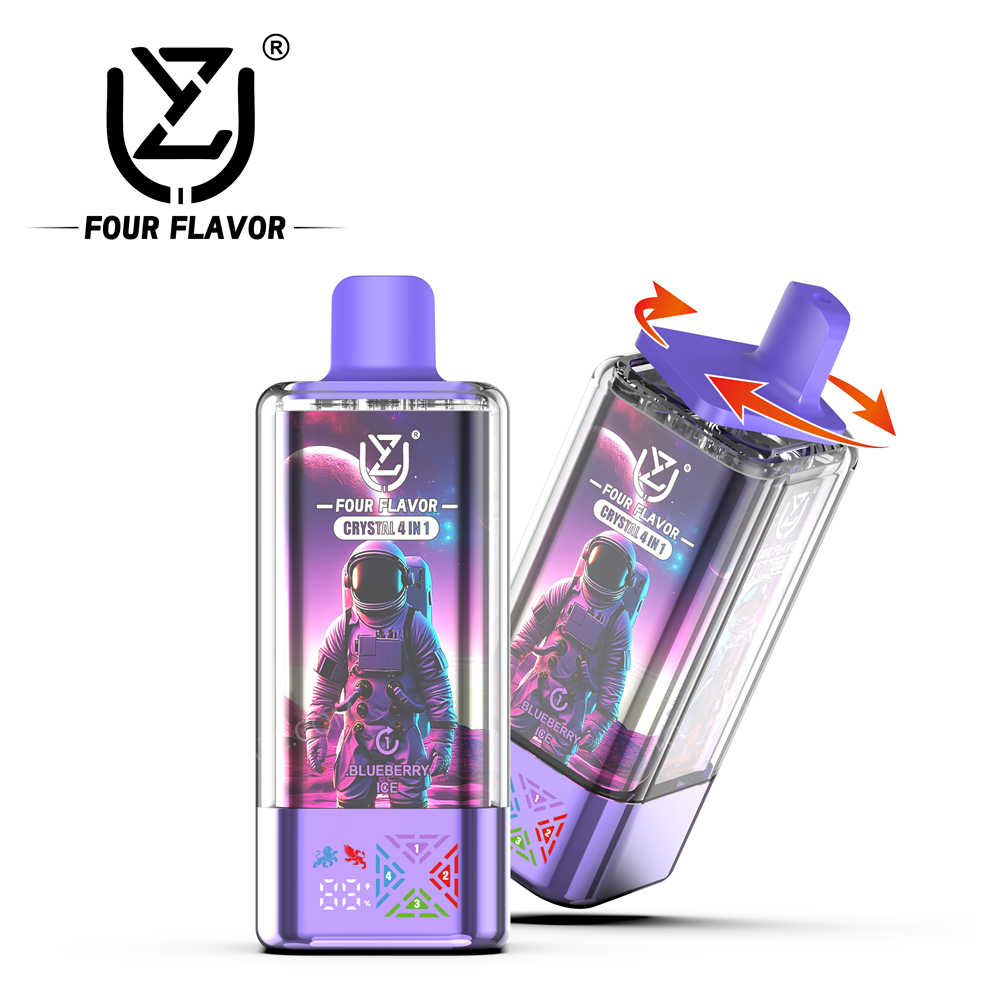 uzy-Quarz 4-in-1 100000 blueberry ice – strawberry banana – two apple – Skittles