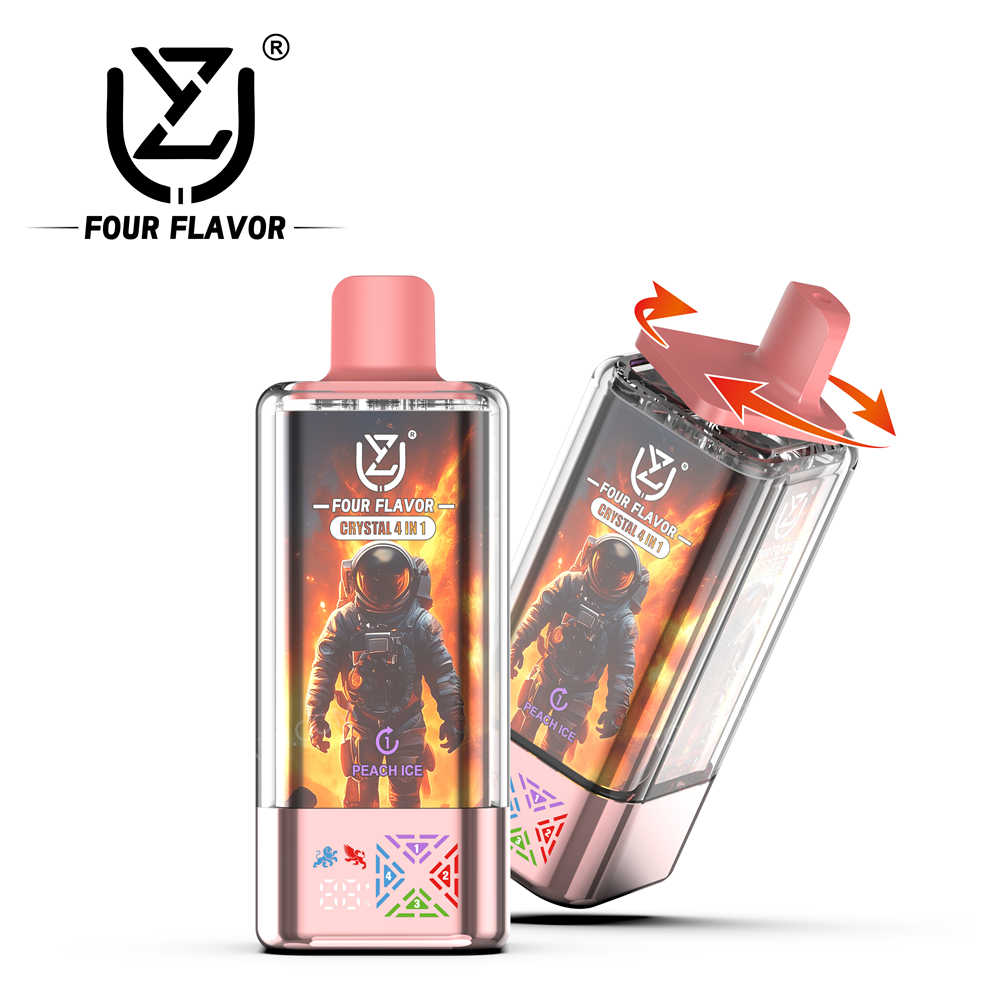 uzy-Quarz 4-in-1 100000 peach ice – blueberry cherry – energy drink – watermelon lychee