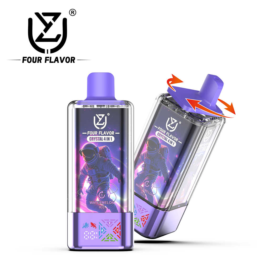 uzy-Quarz 4-in-1 100000 watermelon ice – blue razz cherry – watermelon sour peach – passion fruit kiwi