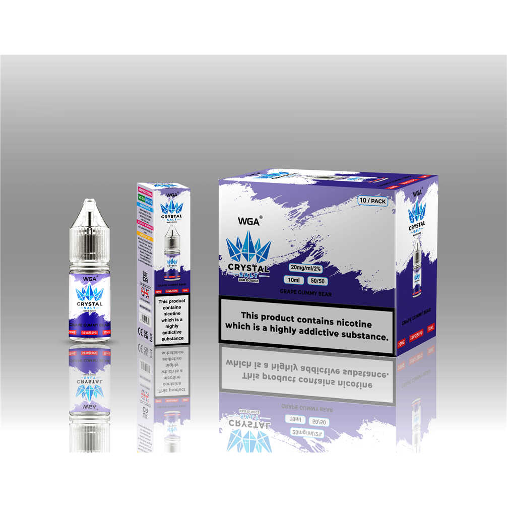 Wga 10 ml E-Liquid Grape Gummy Bear