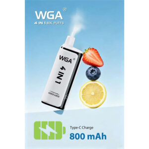 Wga Vape descartável de 80k com bateria integrada de 800 mAh