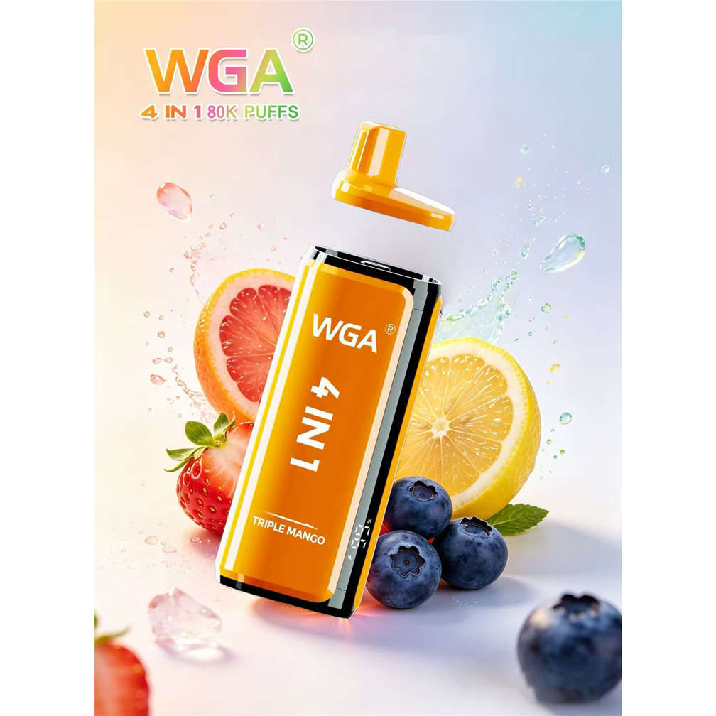 Wga 80k Rodeado de mirtilos frescos e rodelas de limão