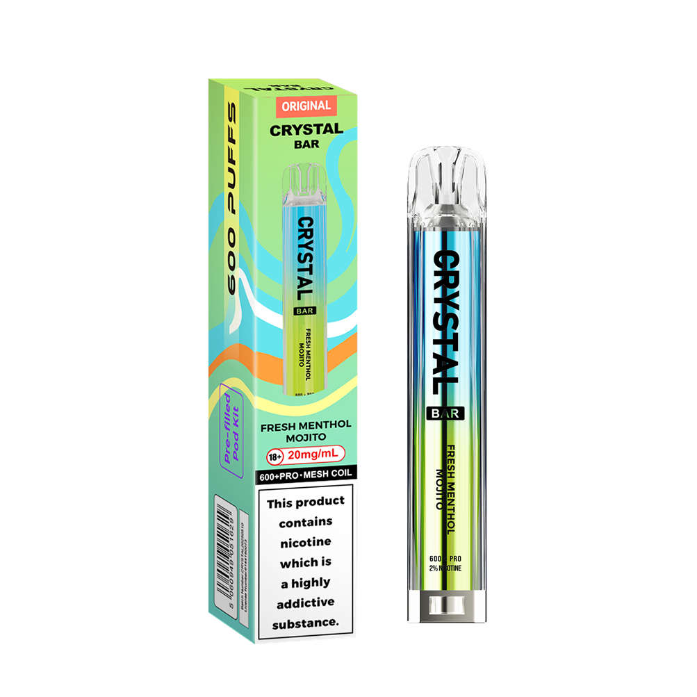 Wga Cystal Bar 600 Fresh Menthol Mojito