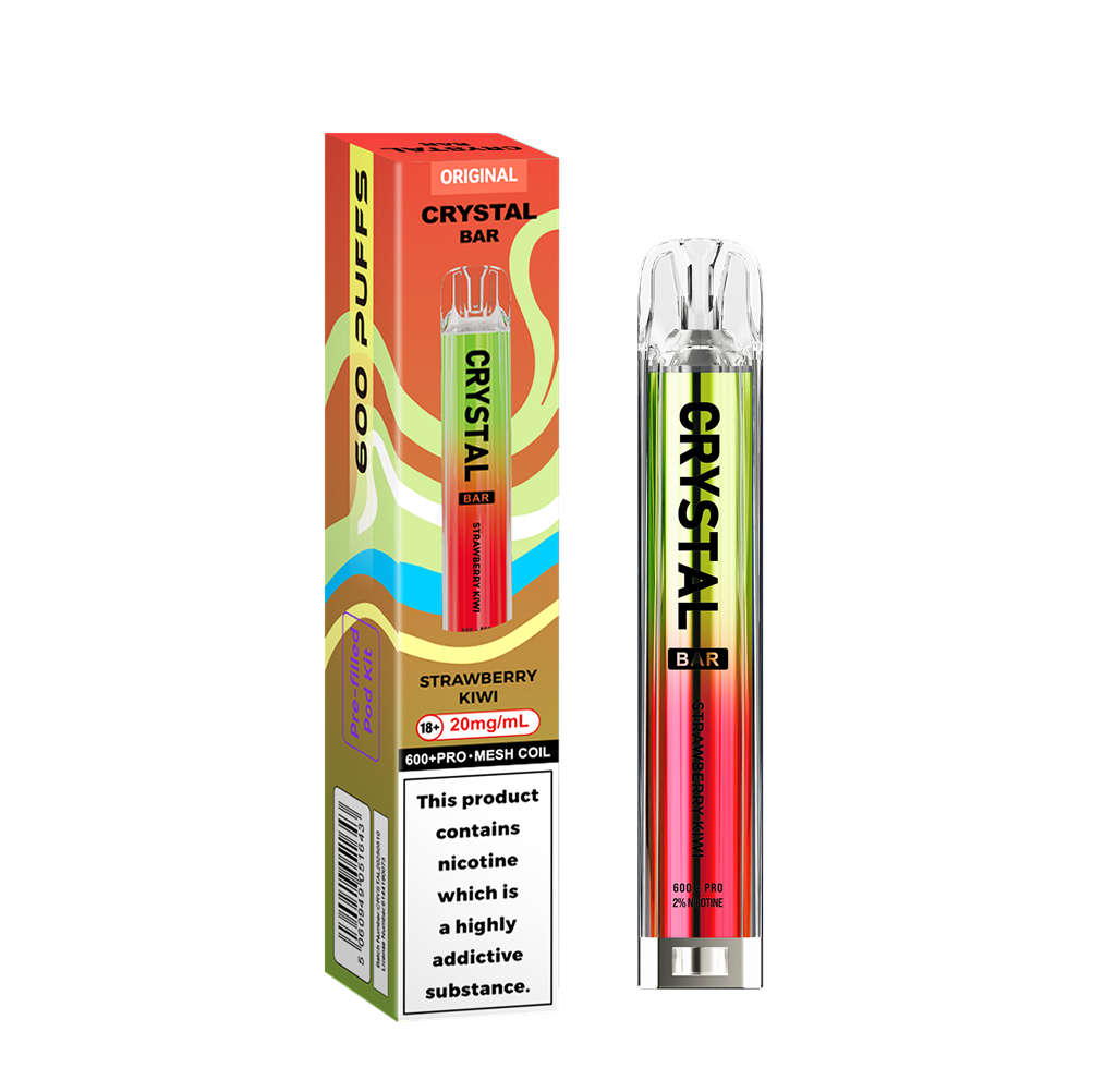Wga Cystal Bar 600 Strawberry Kiwi